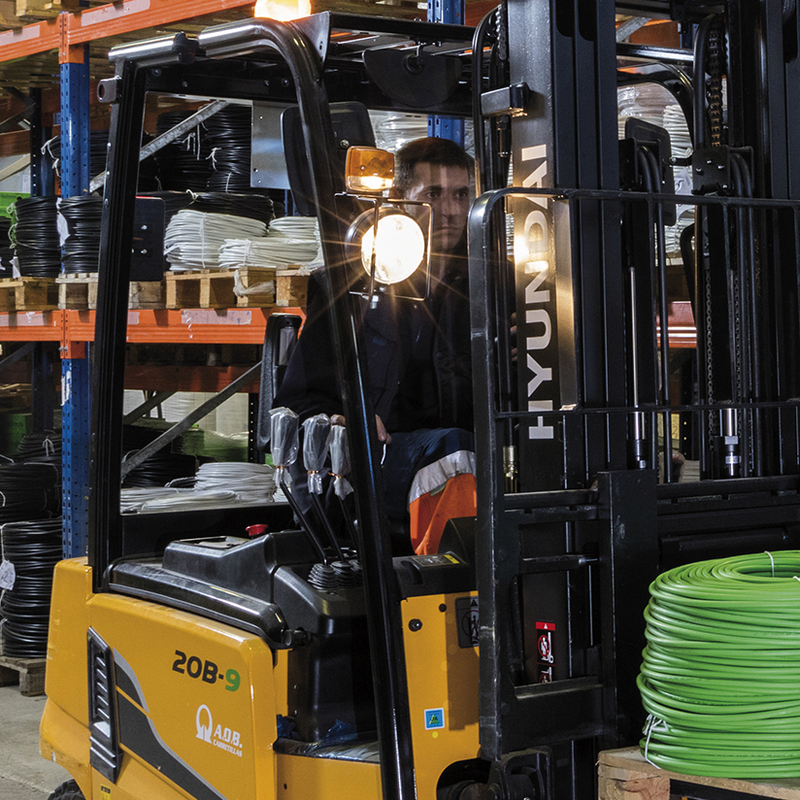 Electronda cabos elétricos armazém distribuição Portugal