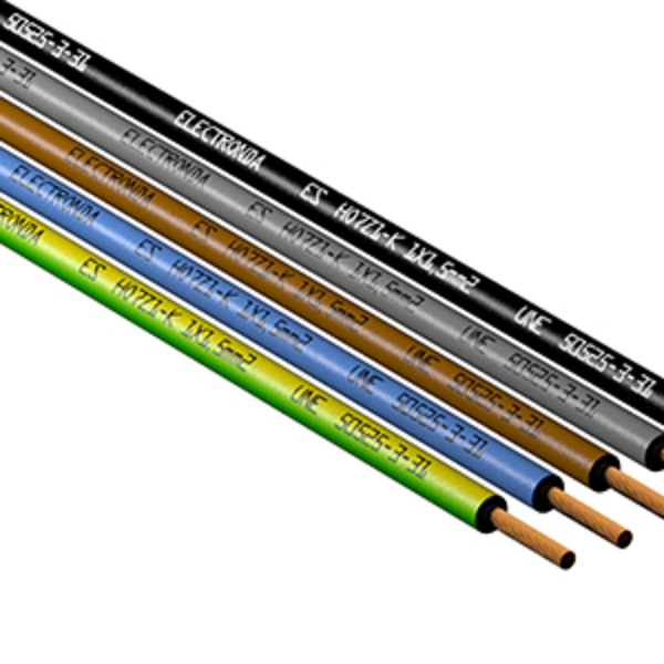 Electronda cabo flexível sem halogénio H07Z1-K instalações seguras Portugal