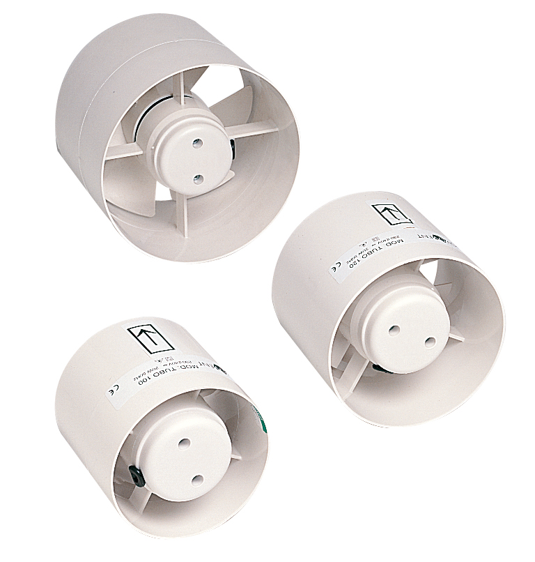 Novovent ventilador helicoidal conduta T 100 monofásico ABS Portugal