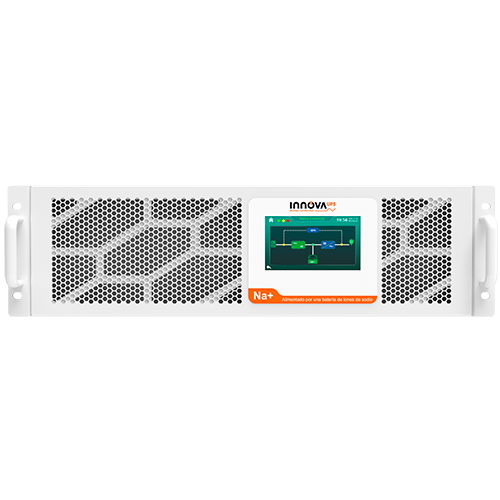 Innova UPS GREEN+ 10-40 kVA bateria sódio trifásico instalações críticas Portugal